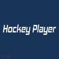 Hockey Player 7 Panel Mesh Trucker Snapback Hat