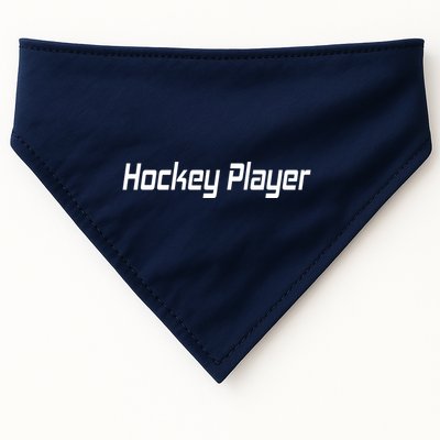 Hockey Player USA-Made Doggie Bandana