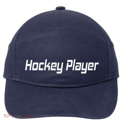 Hockey Player 7-Panel Snapback Hat