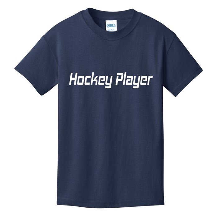 Hockey Player Kids T-Shirt