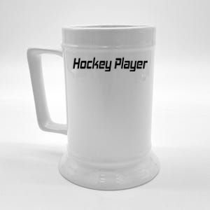 Hockey Player Beer Stein