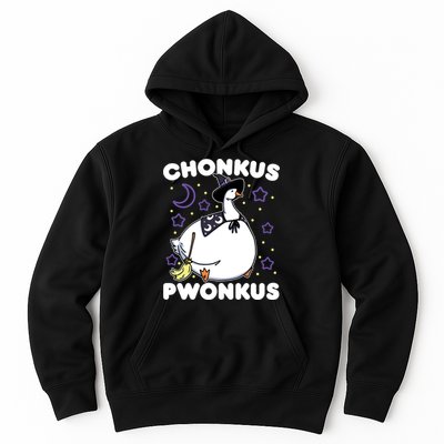 Honkus Ponkus Halloween Goose Meme Parody Chonkus Pwonkus Hoodie