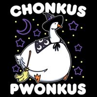 Honkus Ponkus Halloween Goose Meme Parody Chonkus Pwonkus City Backpack