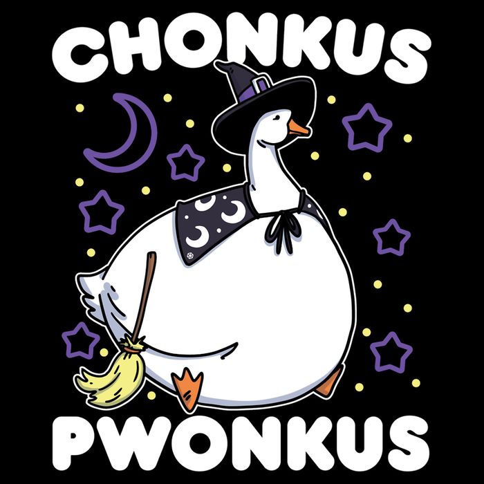 Honkus Ponkus Halloween Goose Meme Parody Chonkus Pwonkus City Backpack