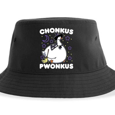 Honkus Ponkus Halloween Goose Meme Parody Chonkus Pwonkus Sustainable Bucket Hat