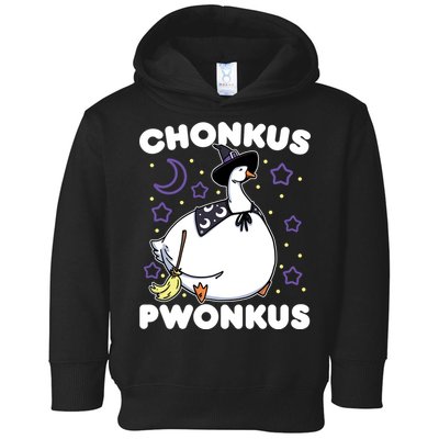 Honkus Ponkus Halloween Goose Meme Parody Chonkus Pwonkus Toddler Hoodie