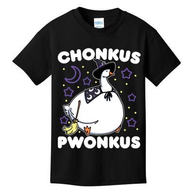 Honkus Ponkus Halloween Goose Meme Parody Chonkus Pwonkus Kids T-Shirt