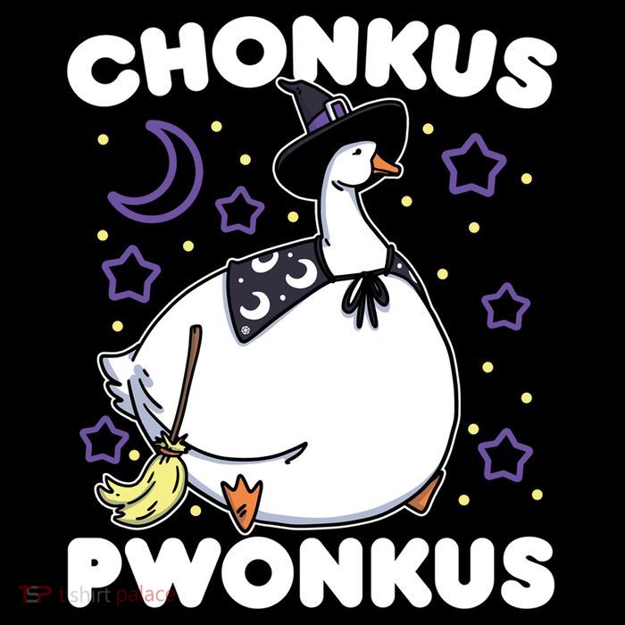 Honkus Ponkus Halloween Goose Meme Parody Chonkus Pwonkus Kids T-Shirt