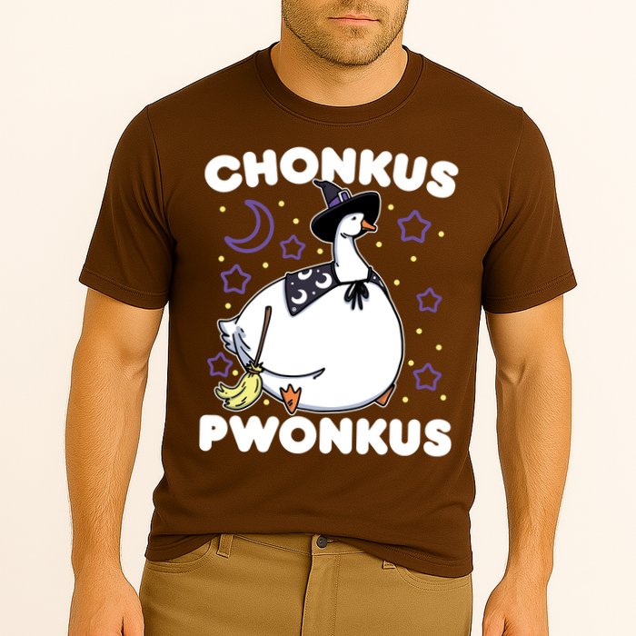 Honkus Ponkus Halloween Goose Meme Parody Chonkus Pwonkus Cooling Performance Crew T-Shirt