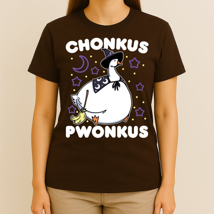 Honkus Ponkus Halloween Goose Meme Parody Chonkus Pwonkus T-Shirt
