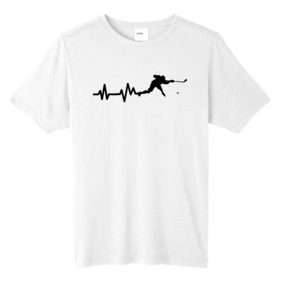 Hockey Player Heartbeat Hockey Tall Fusion ChromaSoft Performance T-Shirt