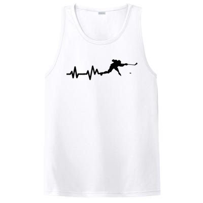 Hockey Player Heartbeat Hockey PosiCharge Competitor Tank