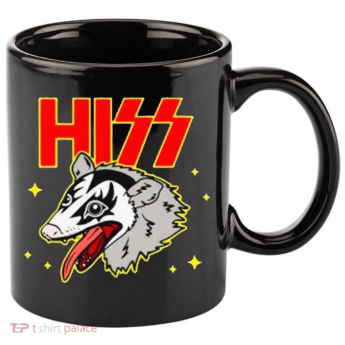 Hiss Possum 11oz C Handle Ceramic Mug