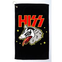 Hiss Possum Golf Towel