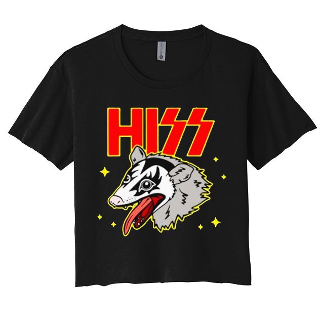 Hiss Possum Crop Top