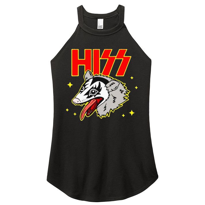 Hiss Possum Women's Perfect Tri Rocker Tank