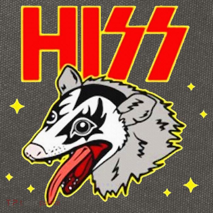 Hiss Possum Cotton Canvas Backpack