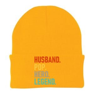 Husband Pop Hero Legend Knit Cap Winter Beanie