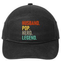 Husband Pop Hero Legend 7-Panel Snapback Hat