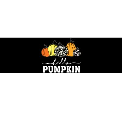 Hello Pumpkin Bumper Sticker