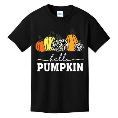 Hello Pumpkin Kids T-Shirt