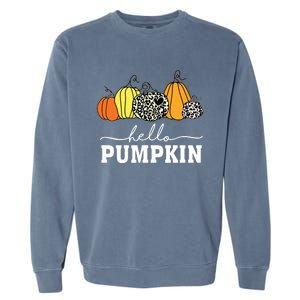 Hello Pumpkin Garment-Dyed Sweatshirt