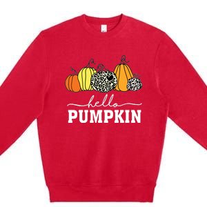 Hello Pumpkin Premium Crewneck Sweatshirt