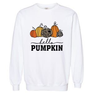 Hello Pumpkin Garment-Dyed Sweatshirt