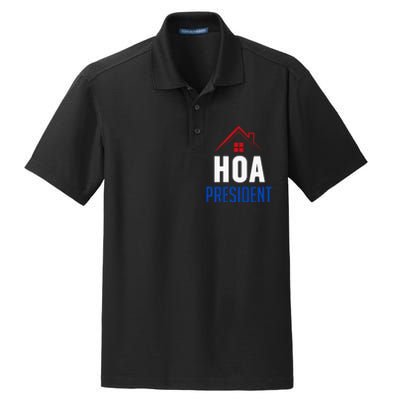 Hoa President Dry Zone Grid Polo