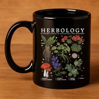 Herbology Plants 11oz C Handle Ceramic Mug
