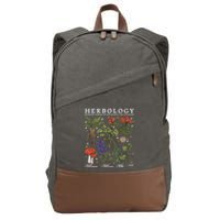 Herbology Plants Cotton Canvas Backpack