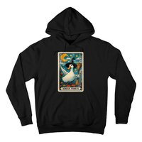 Honkus Ponkus Halloween Goose Meme Parody Retro Tarot Card Hoodie