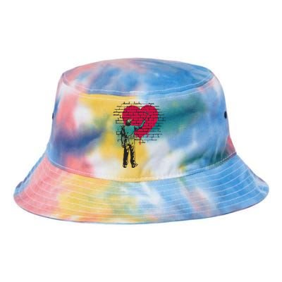 Heart Painter Tie Dye Newport Bucket Hat