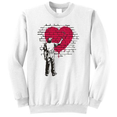 Heart Painter Sweatshirt