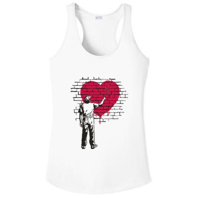 Heart Painter Ladies PosiCharge Competitor Racerback Tank