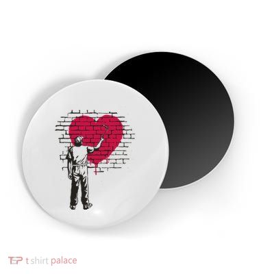 Heart Painter Magnet