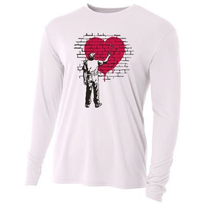 Heart Painter Cooling Performance Long Sleeve Crew