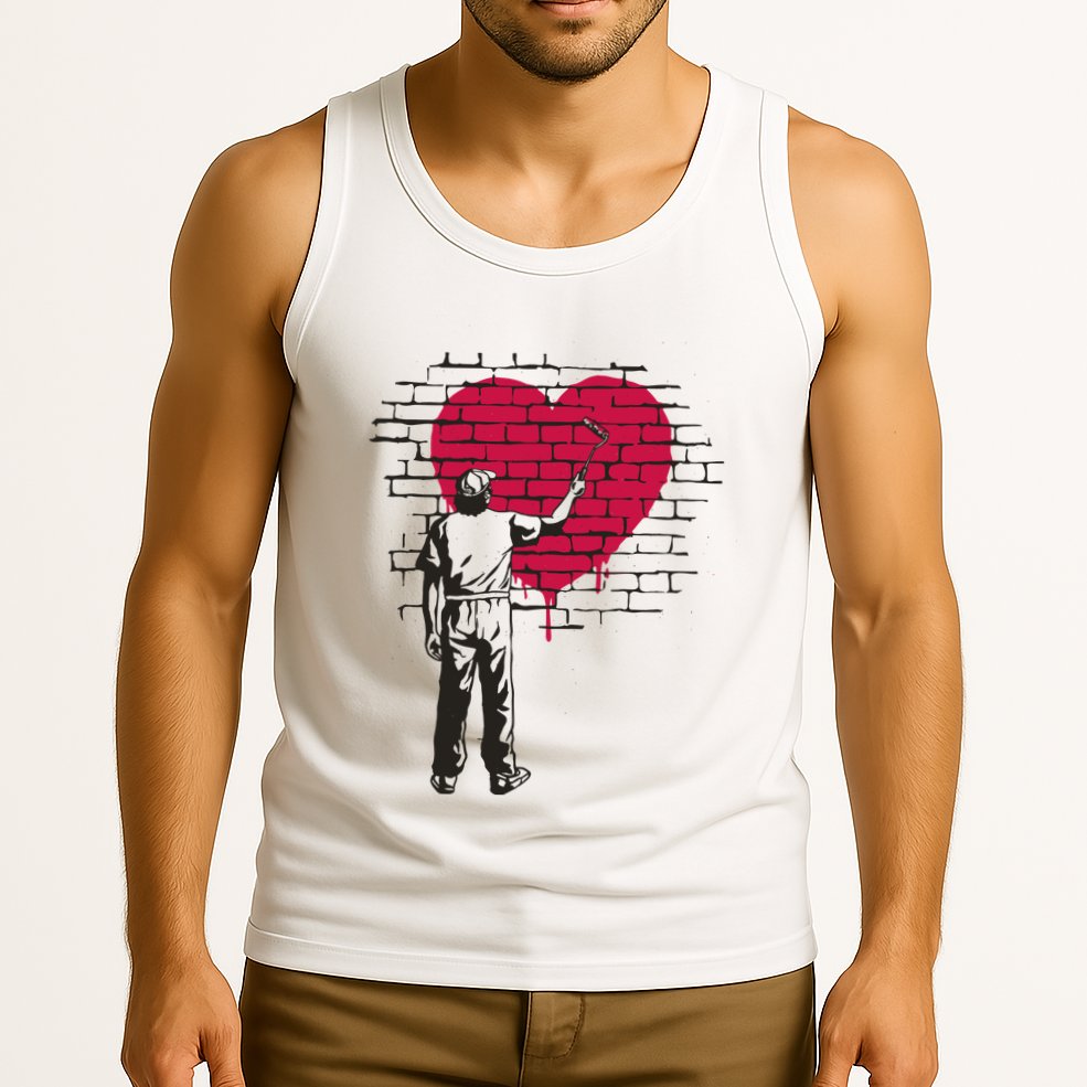 Heart Painter Tank Top