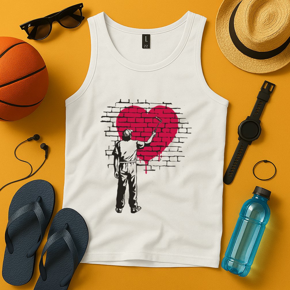 Heart Painter Tank Top