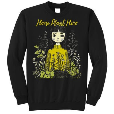 House Plant Hero Illustration Sweatshirt