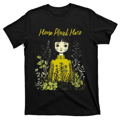 House Plant Hero Illustration T-Shirt