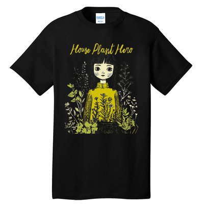 House Plant Hero Illustration Tall T-Shirt