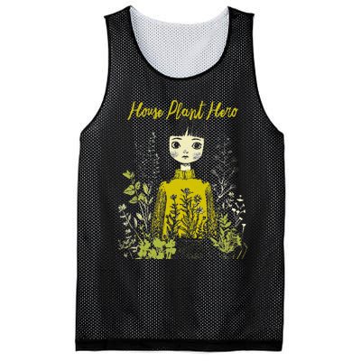 House Plant Hero Illustration Mesh Reversible Basketball Jersey Tank