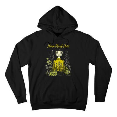 House Plant Hero Illustration Tall Hoodie