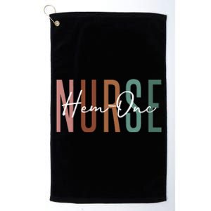 HematologyOncology Pediatric HemOnc RN Nurse Appreciation Platinum Collection Golf Towel