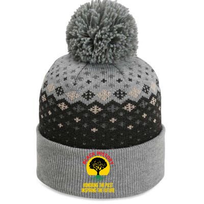 Honoring Past Inspiring Future Black History Month The Baniff Cuffed Pom Beanie