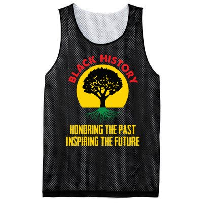 Honoring Past Inspiring Future Black History Month Mesh Reversible Basketball Jersey Tank