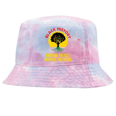 Honoring Past Inspiring Future Black History Month Tie-Dyed Bucket Hat