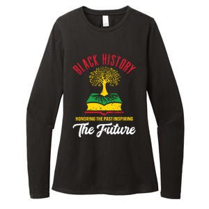 Honoring Past Inspiring Future Women Black History Month Womens CVC Long Sleeve Shirt