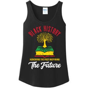 Honoring Past Inspiring Future Women Black History Month Ladies Essential Tank